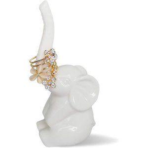 Elephant Ring Holder for Jewelry,Engagement Wedding Ring Display Holder Stand